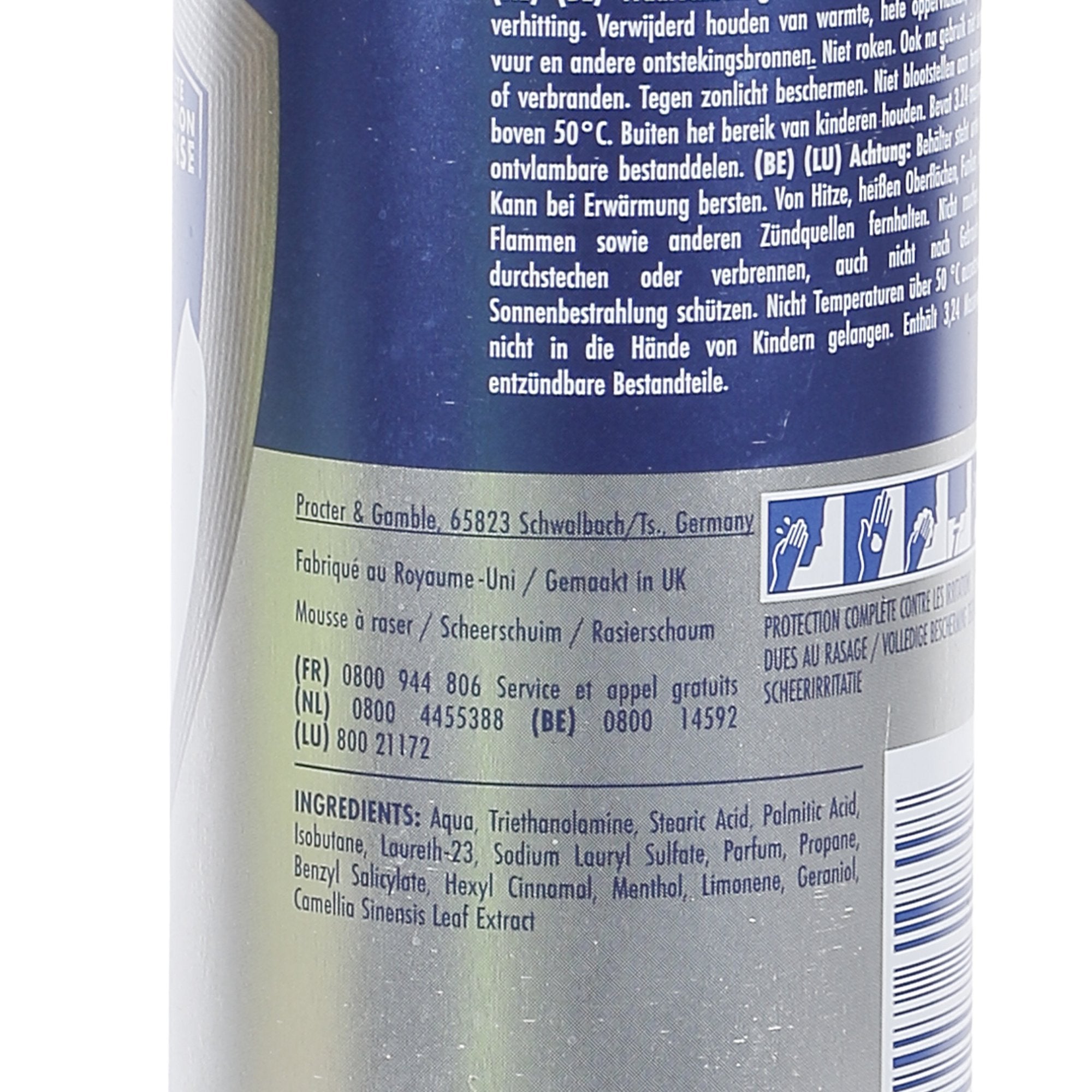 Stokomani Mousse à Raser Thé Vert Peaux Sensibles Homme