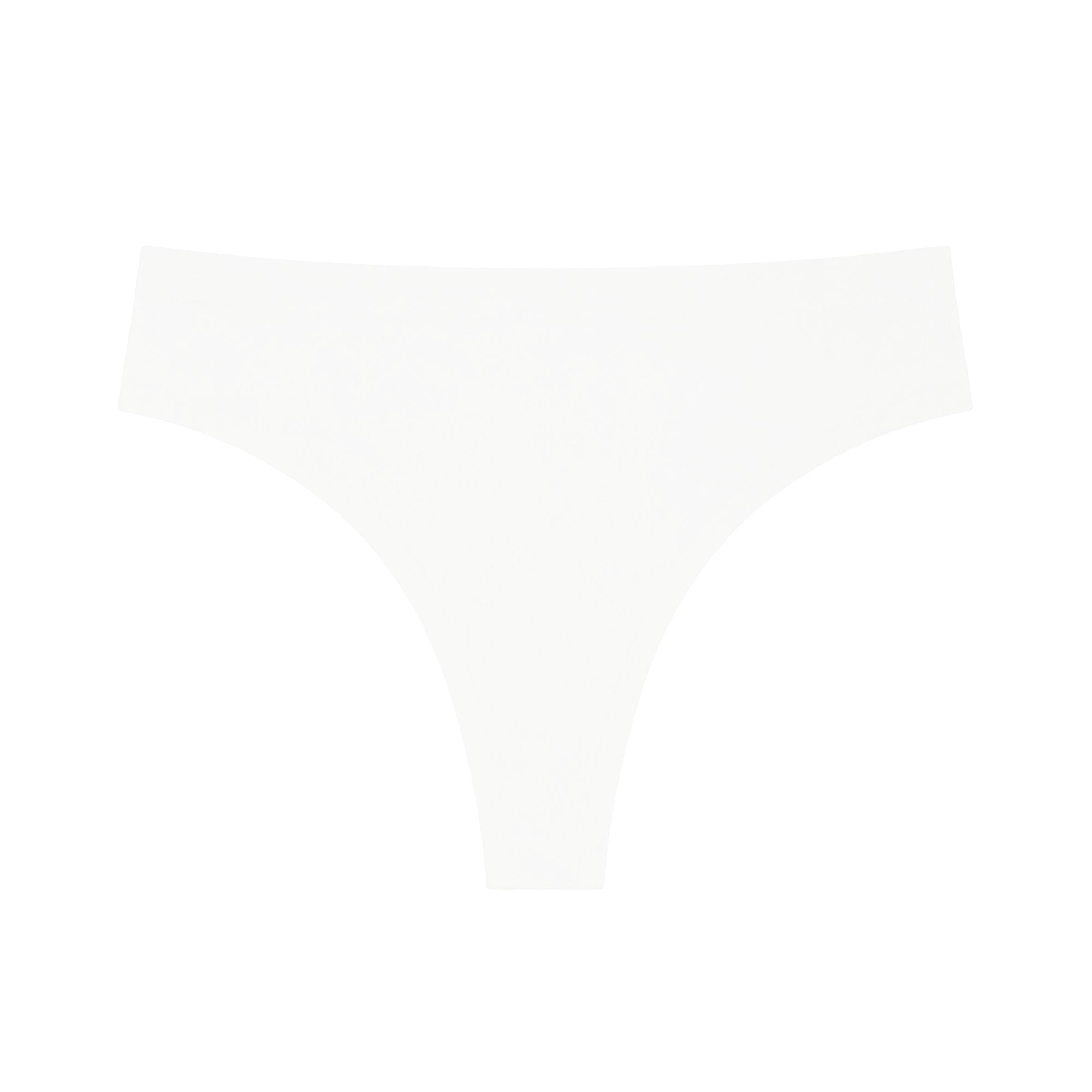 String blanc microfibre invisible usage quotidien