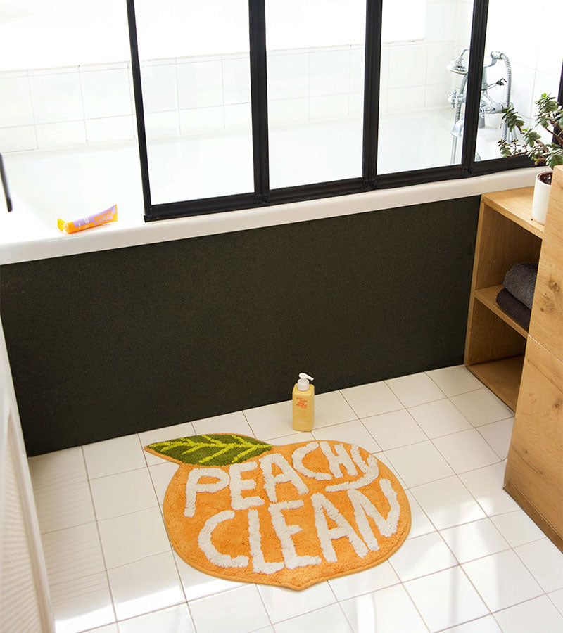 L'avant gardiste Peachy Clean tapis salle de bain pêche