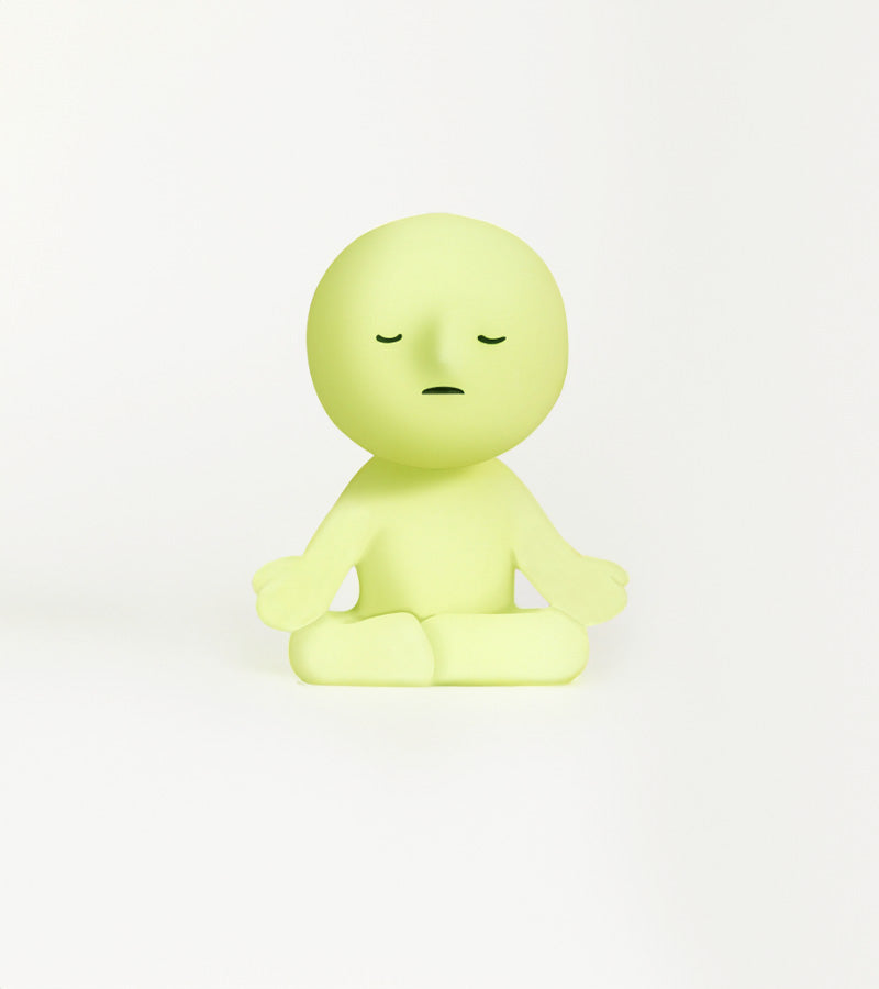 Smiski Yoga figurine fluorescente boîte surprise