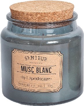Stokomani Maison bougie parfumée pot apothicaire 10 cm