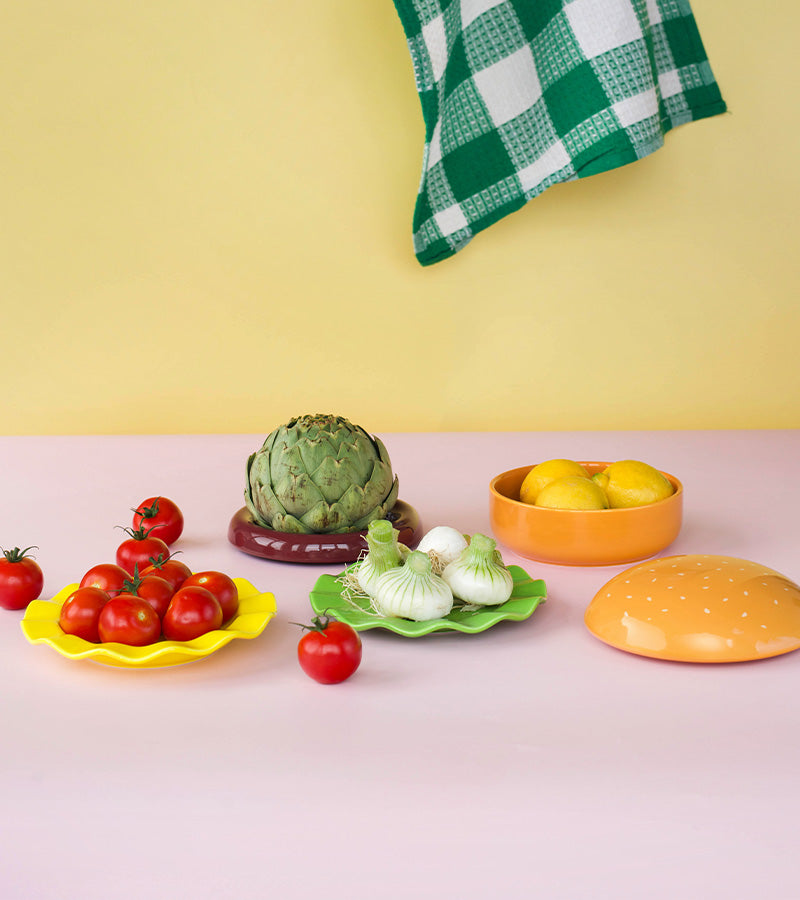 L'avant gardiste Vaisselle Set plats Hamburger apéro brunch stylé