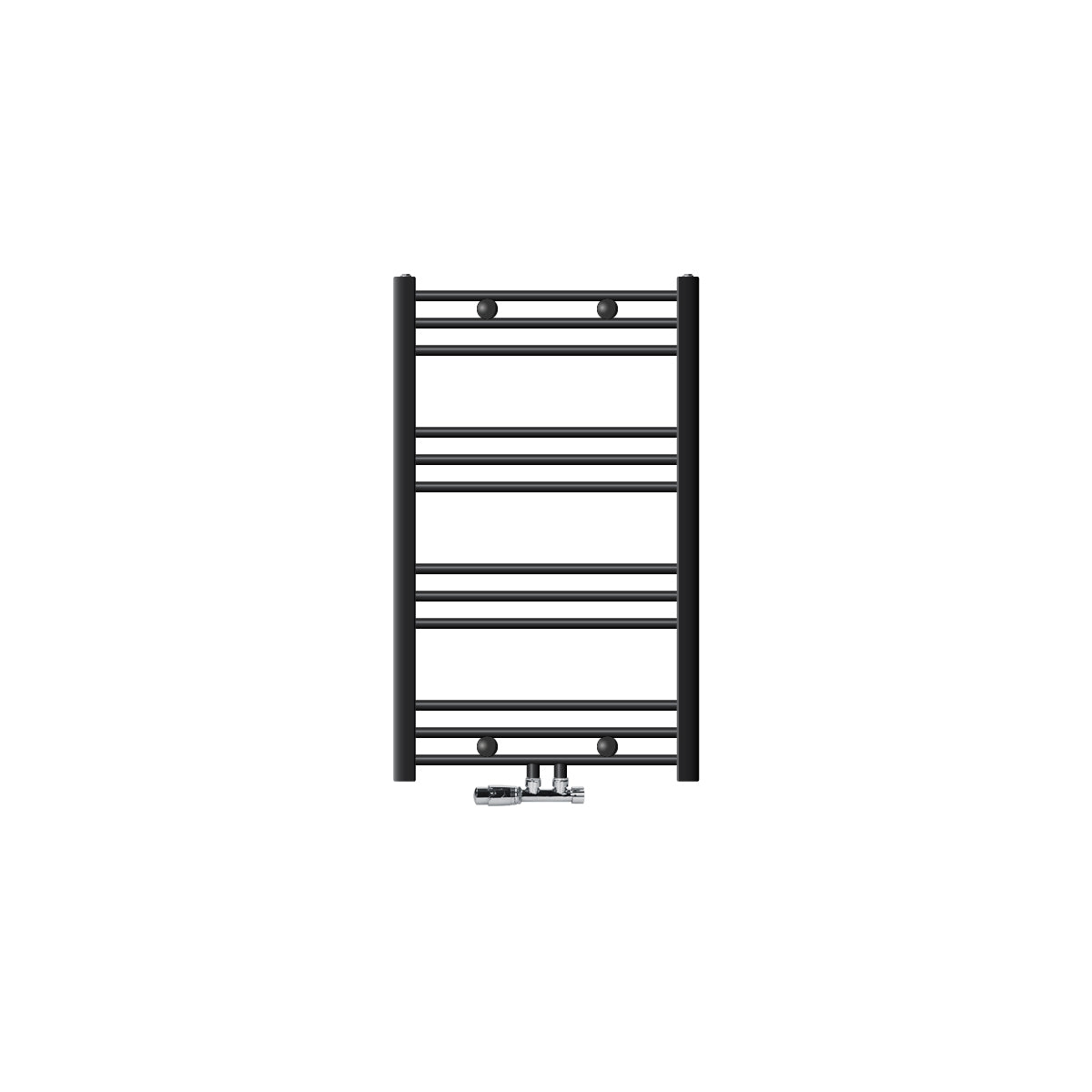 ECD Germany sèche-serviettes 600x800 mm anthracite droit