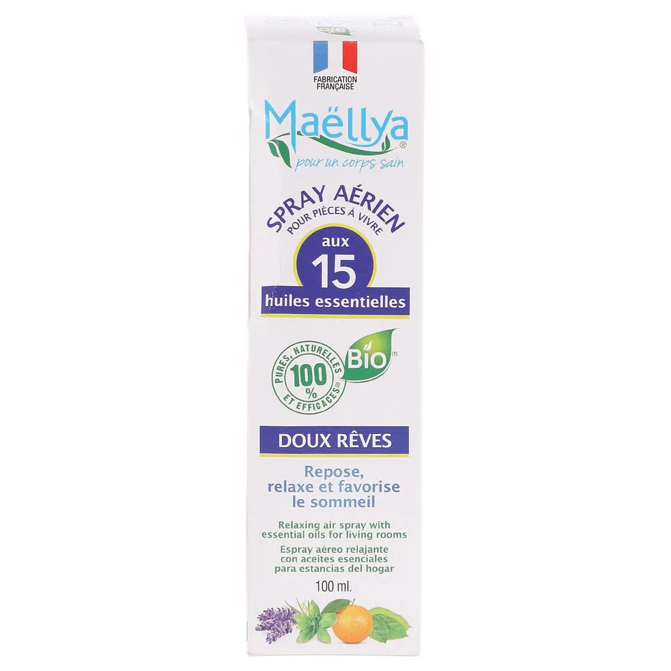 Spray aérien pièces à vivre 15 huiles essentielles naturel