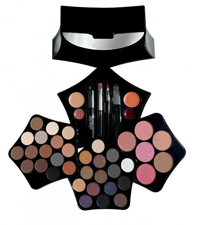 Miss Cop Palette de maquillage avec miroir maquillage yeux