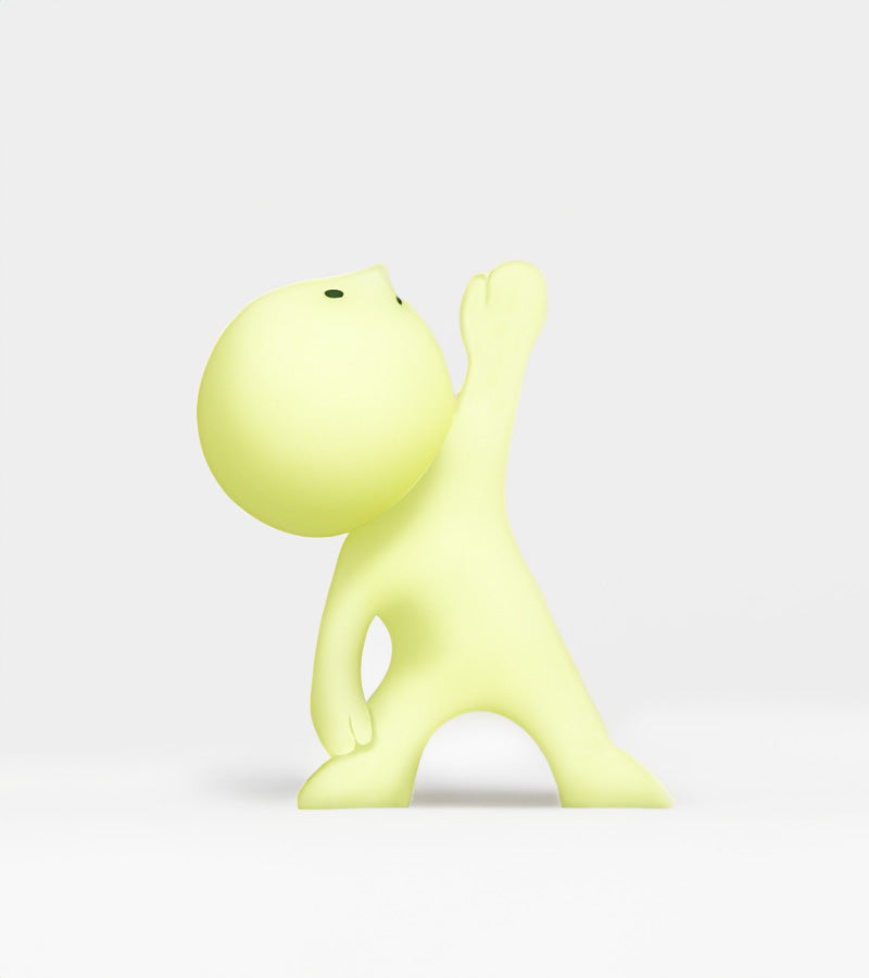 Smiski Yoga figurine fluorescente boîte surprise