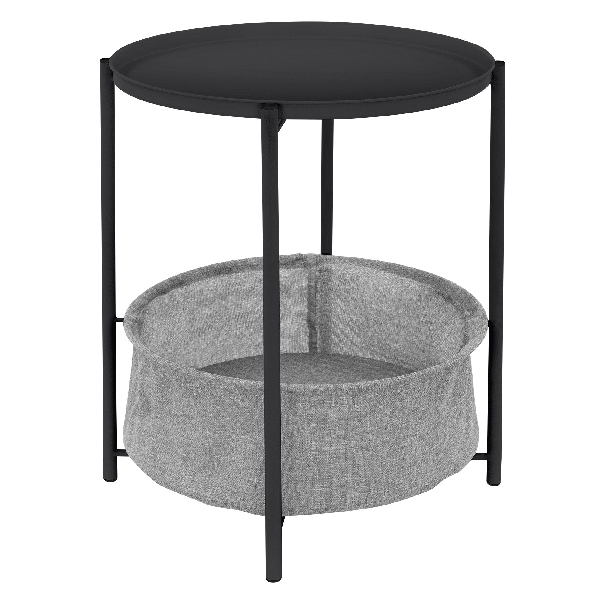 ECD Germany Meuble ML-Design table appoint 46x51 anthracite