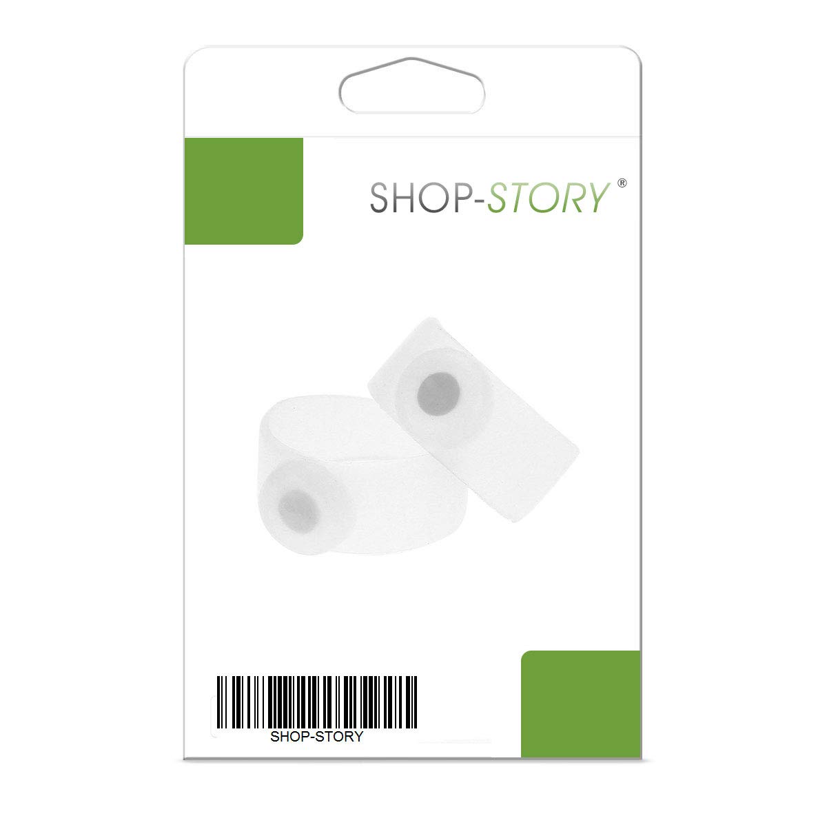 Shop-Story Bien-être Bague Orteil Silicone Aimants