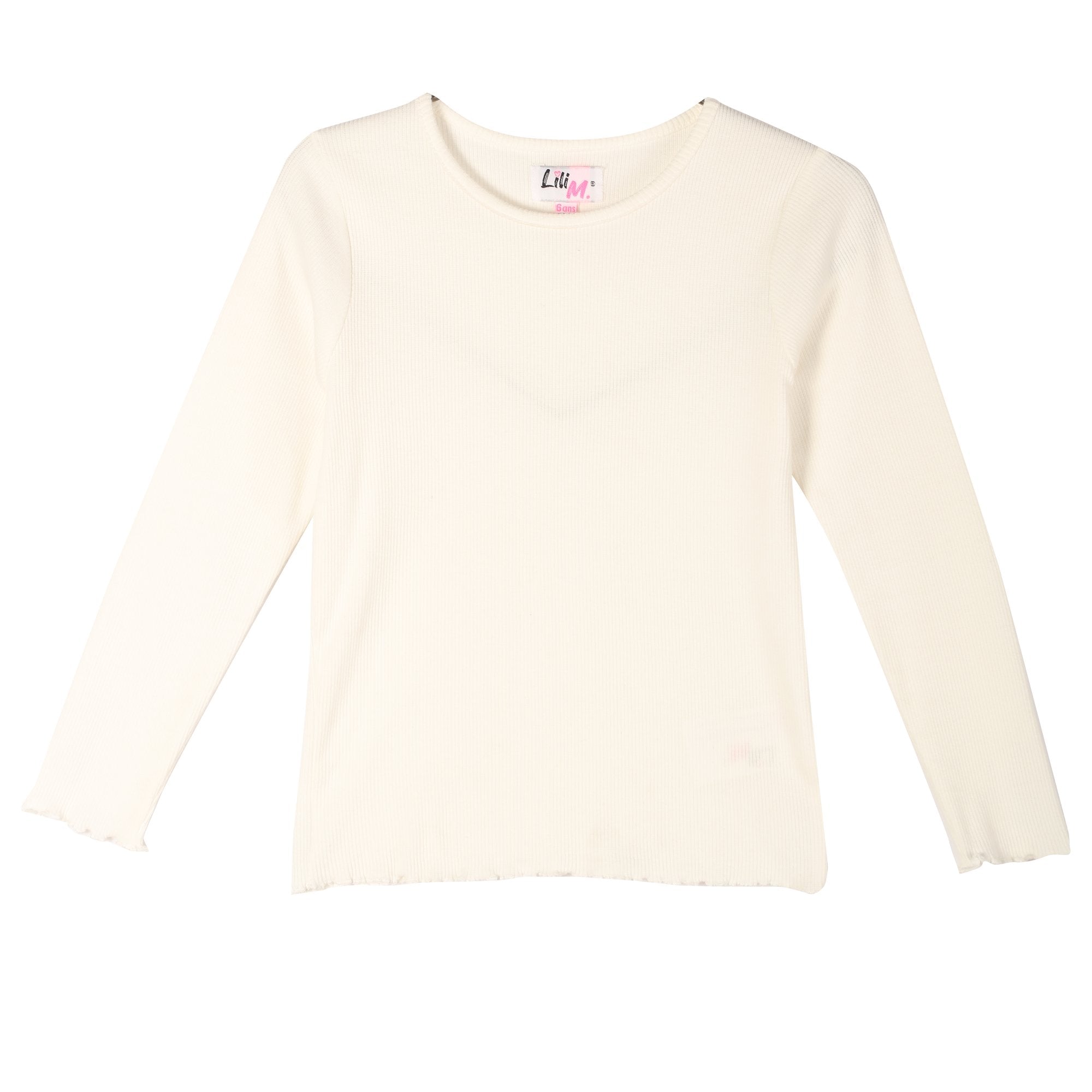 Stokomani Mode tee-shirt côtelé beige enfant 03A-12A