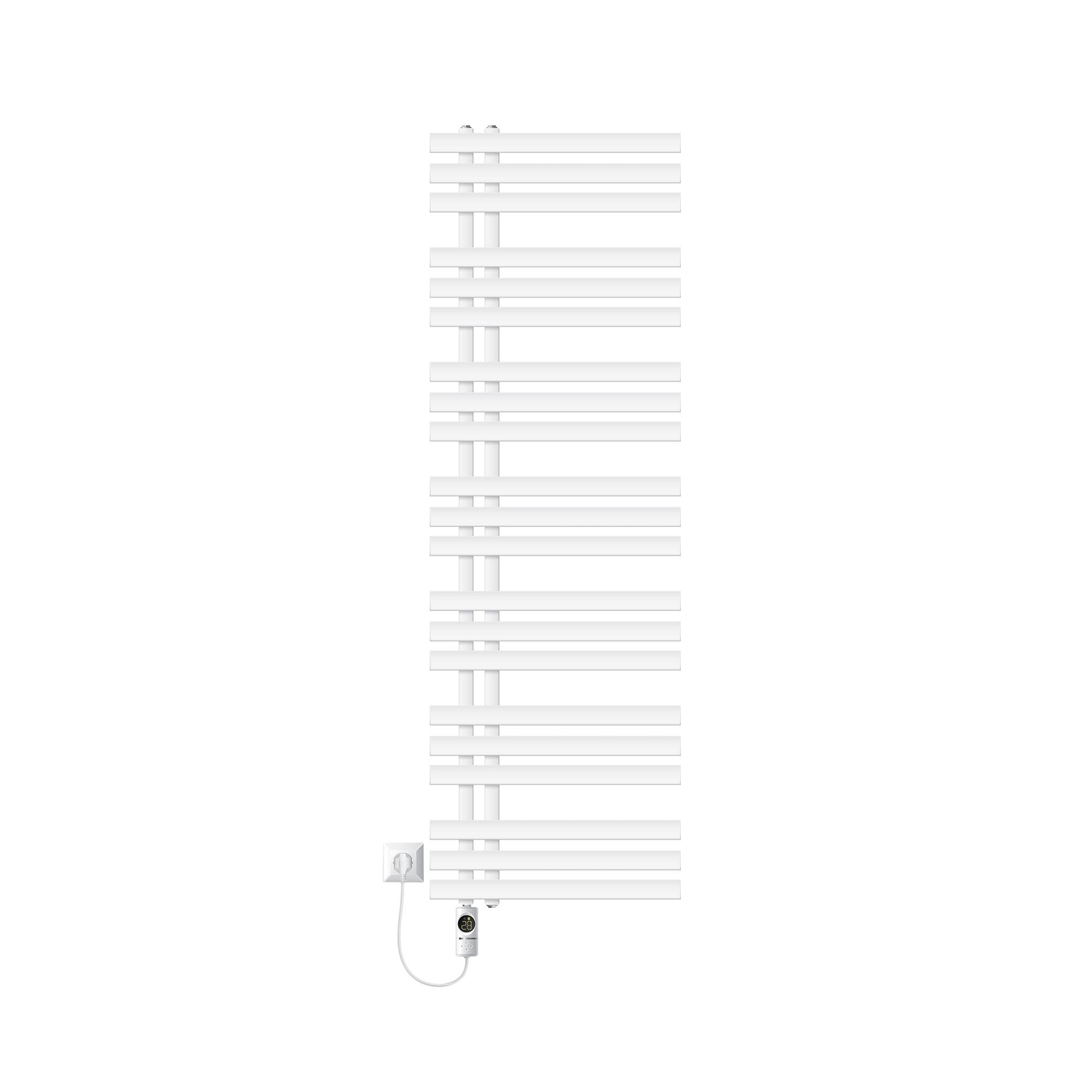 ECD Germany Heizungen sèche-serviettes 500x1600 blanc 1200W