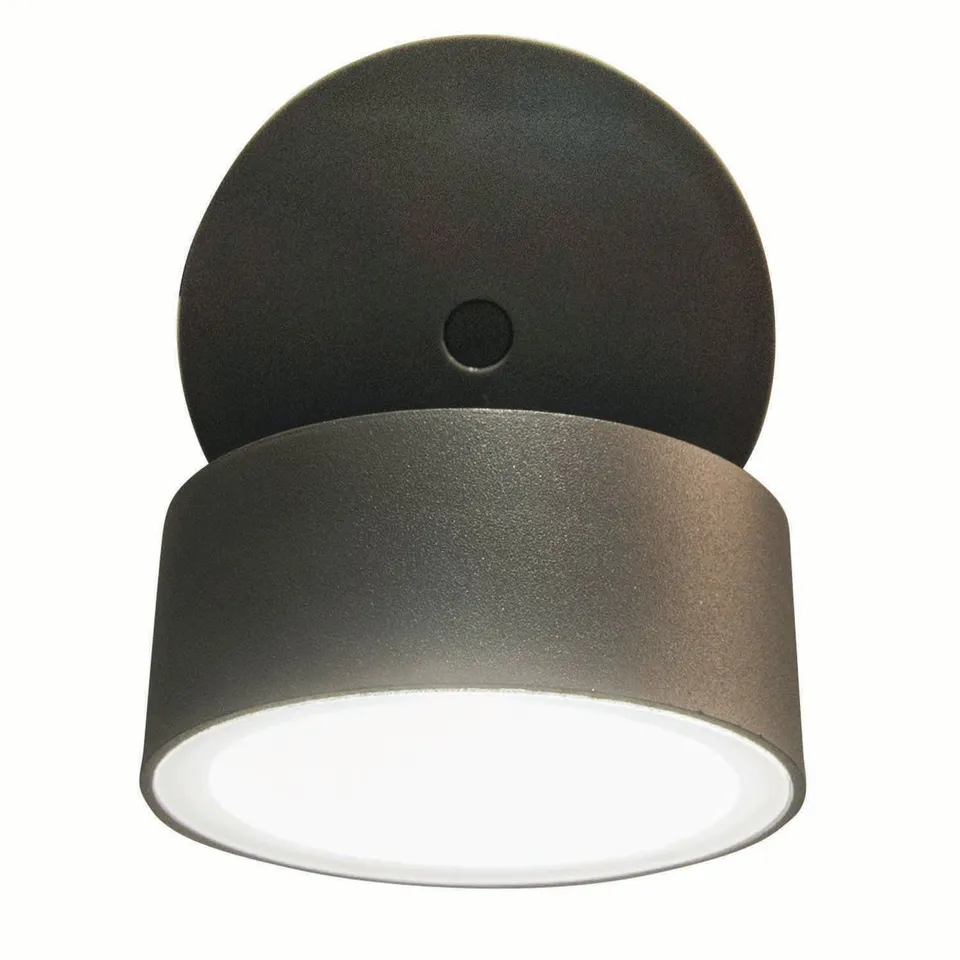 Red Deco Trumpet applique murale extérieure H11cm gris