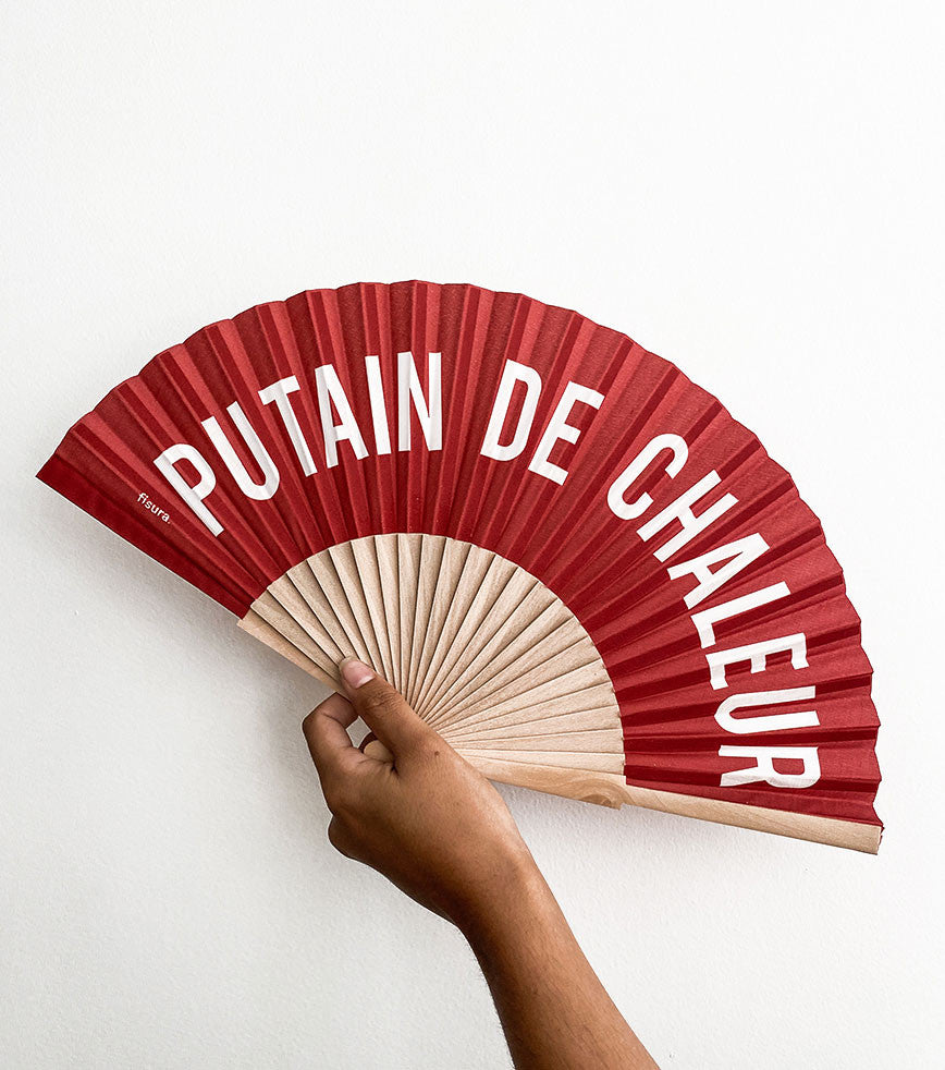 L'avant gardiste éventail putain de chaleur été