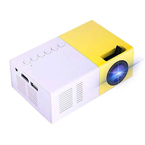 Shop-Story High-Tech Mini Vidéoprojecteur Portable HD 1080p