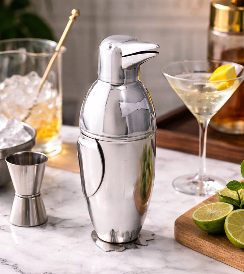 L'avant gardiste Accessoires de bar shaker Pingouin à cocktails