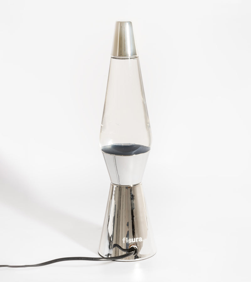 L'avant gardiste Lampe à Lave Bulles Noires vintage