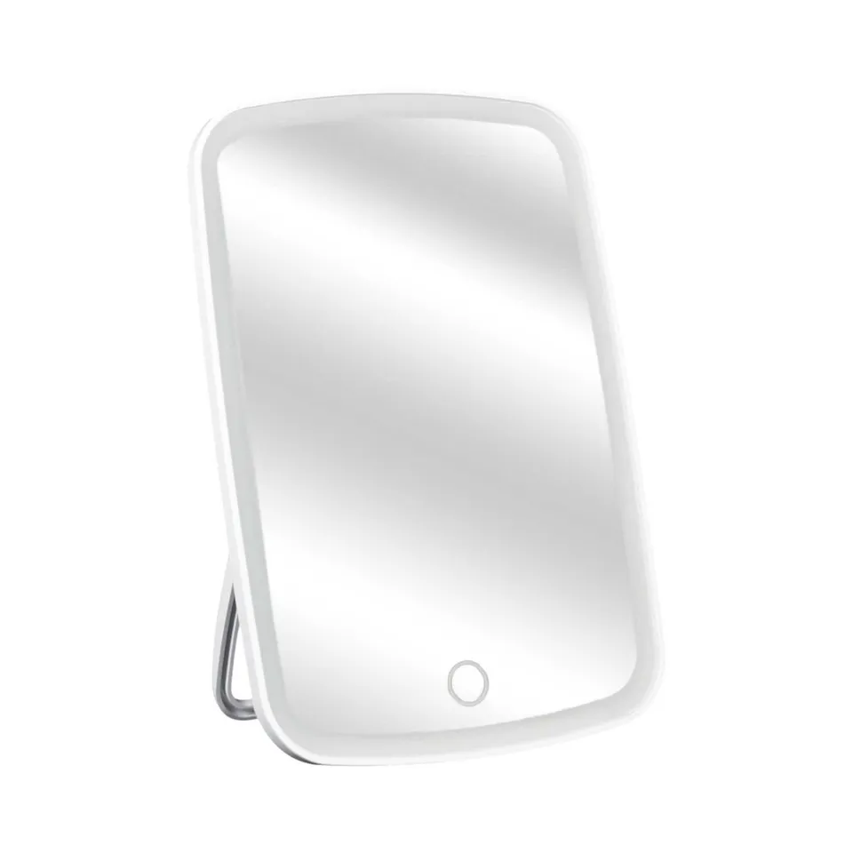 Stokomani Miroir LED à poser rechargeable maquillage