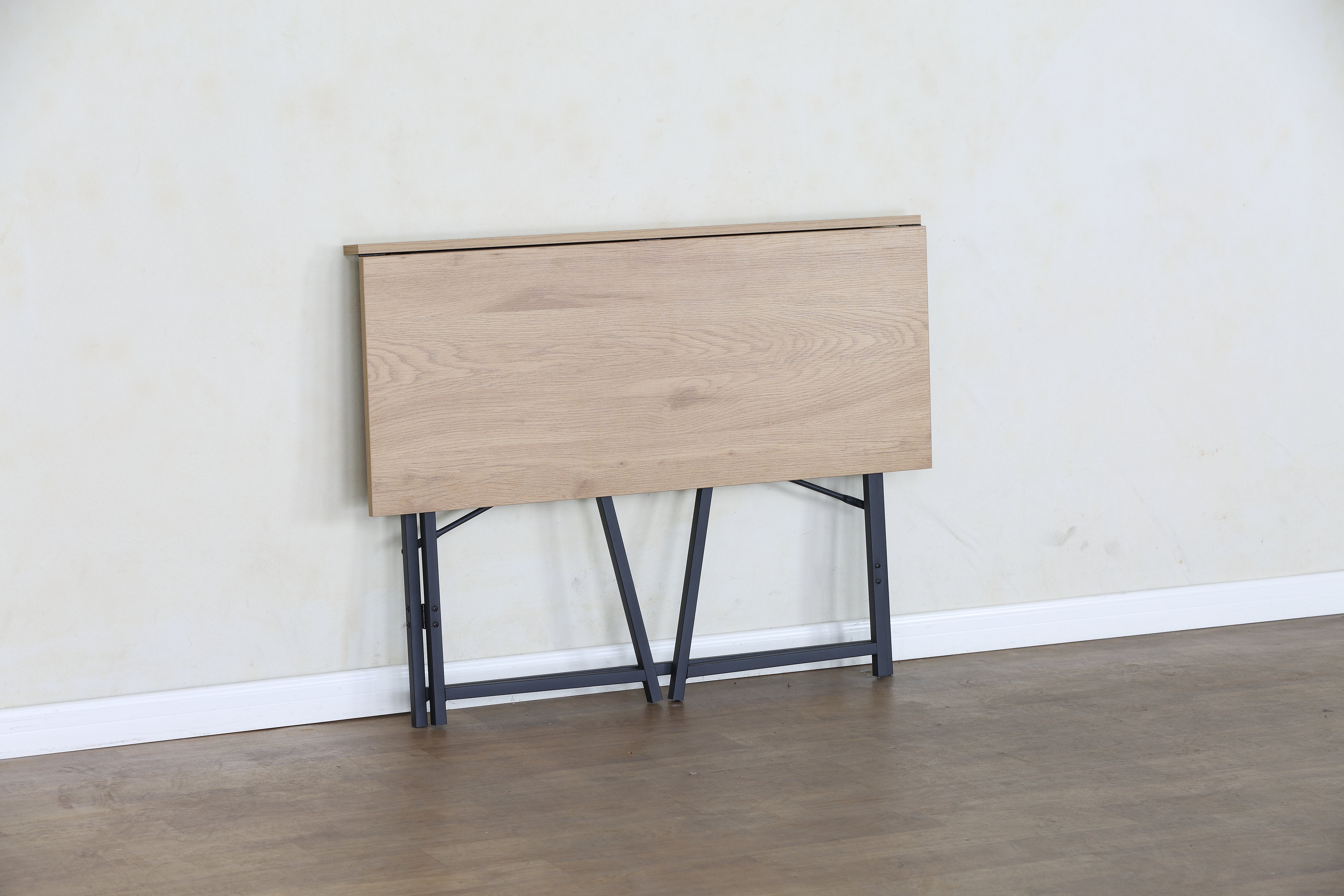 Stokomani Bureau d’appoint pliant compact petit espace