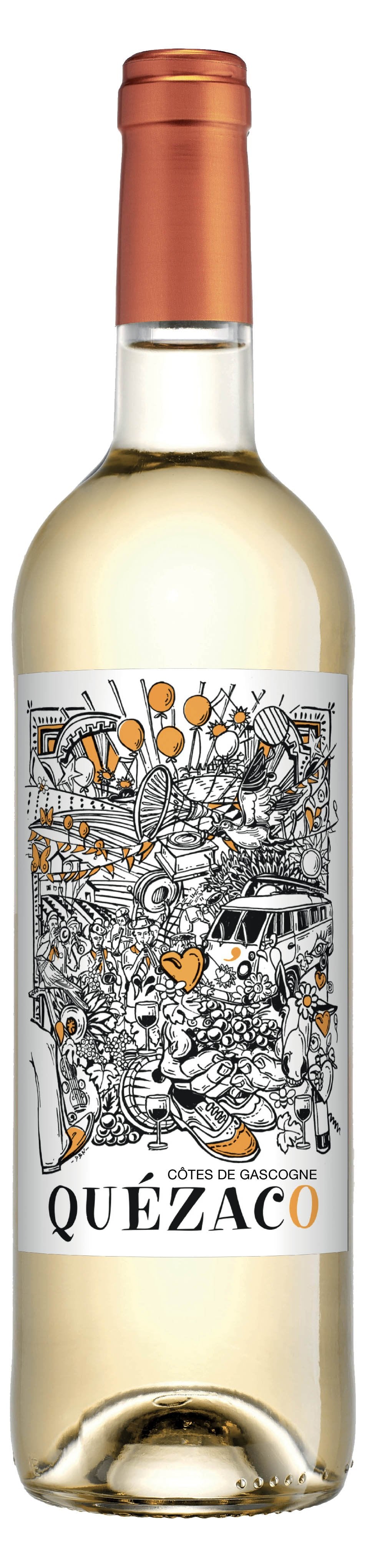 Quezaco Côtes du Marmandais vin blanc moelleux 2023