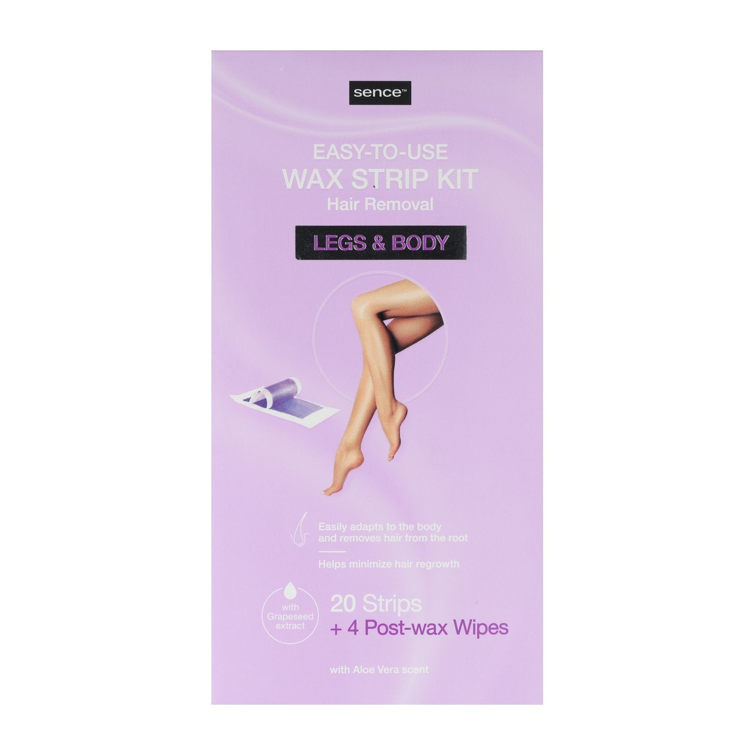 Stokomani Bandes de cire jambes corps x20
