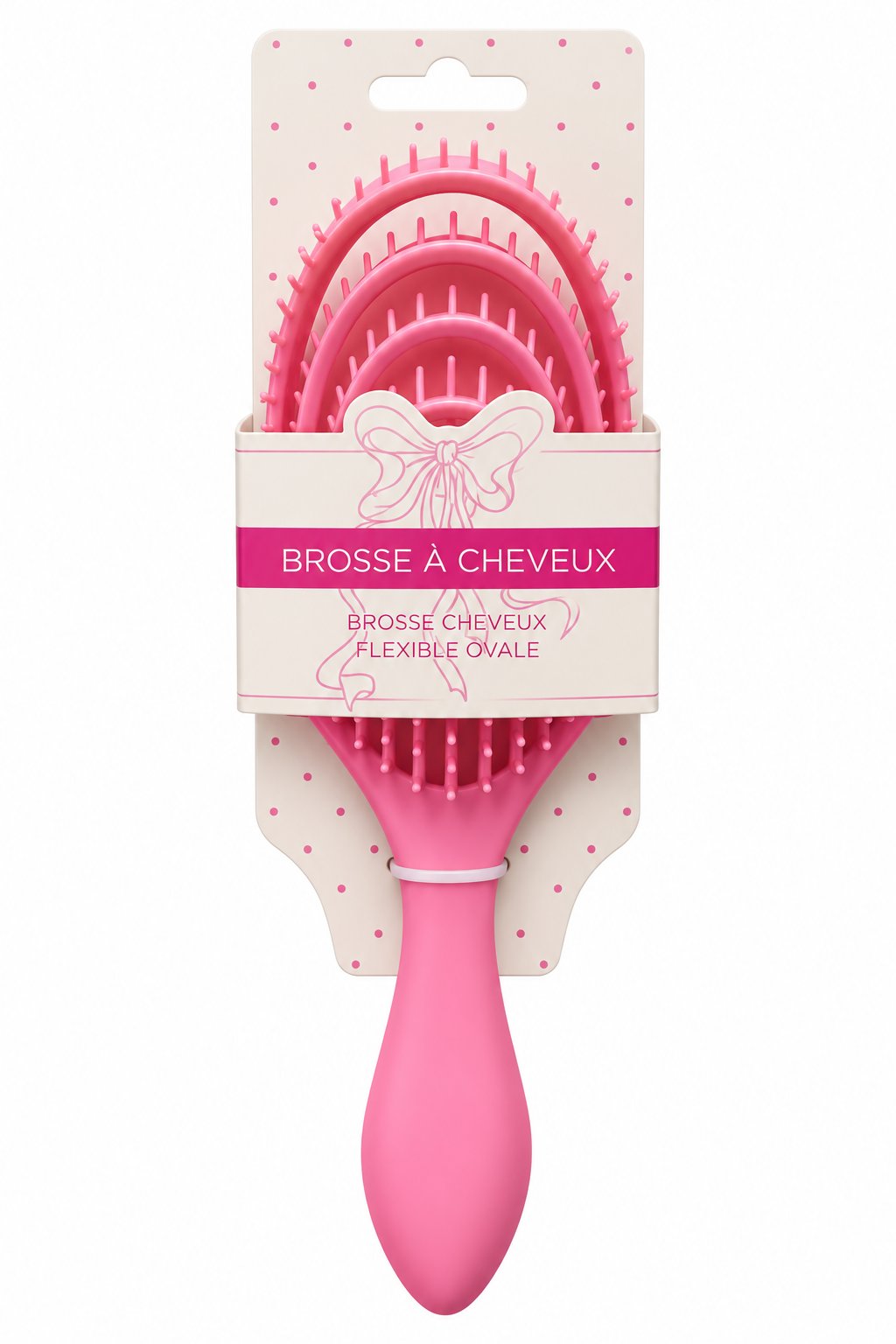 Stokomani Beauté et bien-être brosse à cheveux flexible grand modèle