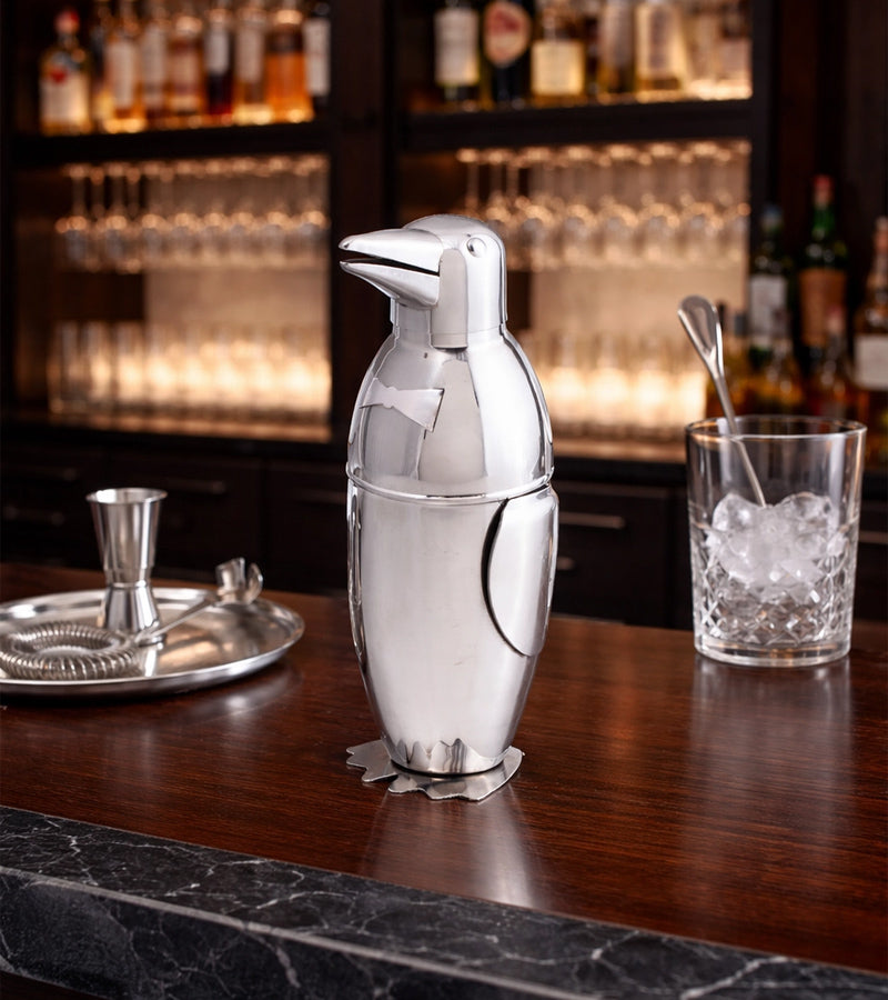 L'avant gardiste Accessoires de bar shaker Pingouin à cocktails