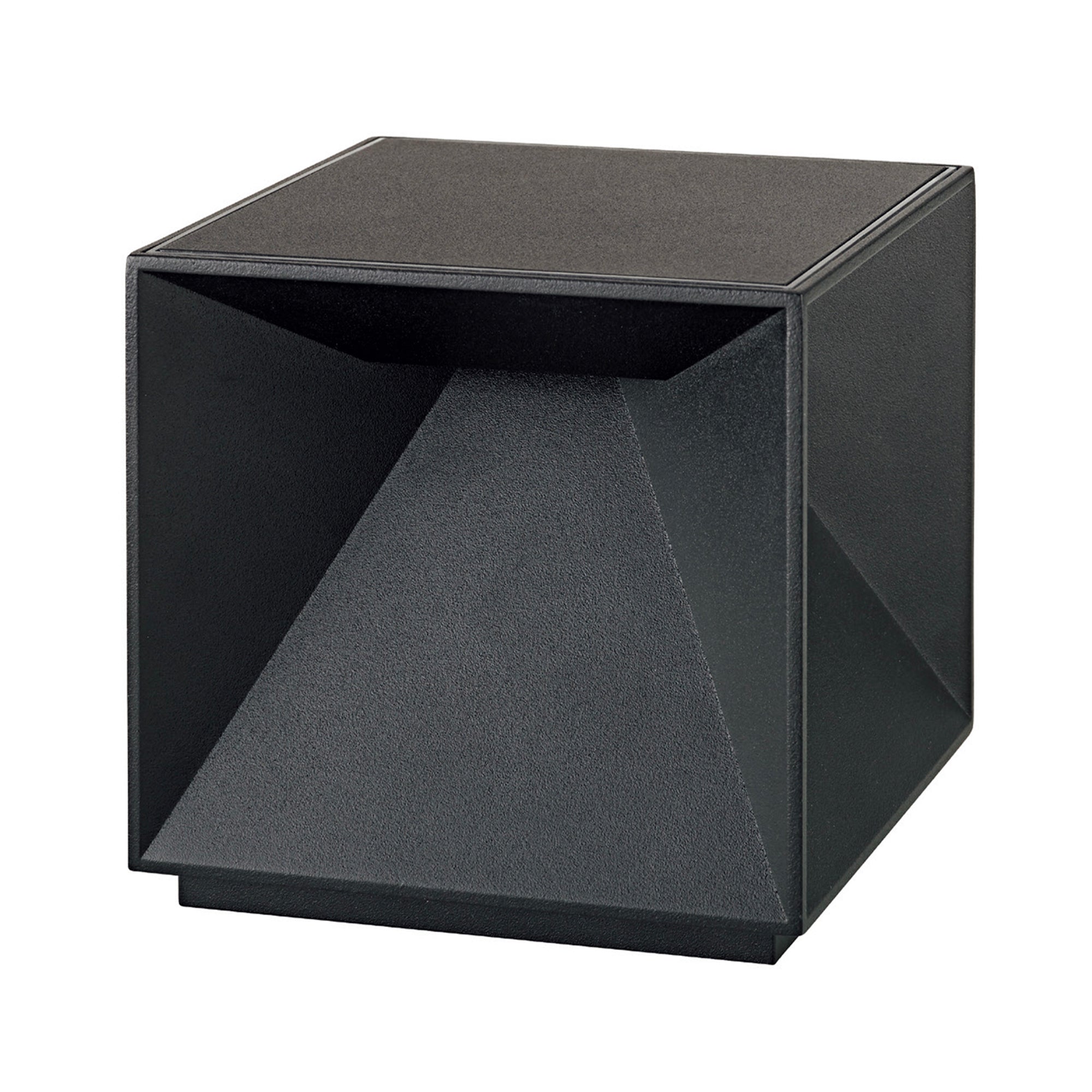 Red Deco CUBOX MINI BLACK lampe de table sans fil alu noir H8cm