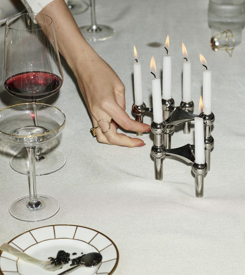 Stoff Nagel bougeoir et bougies design iconique