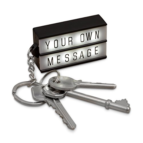 Shop-Story Lifestyle porte-clés LightBox LED 75 lettres