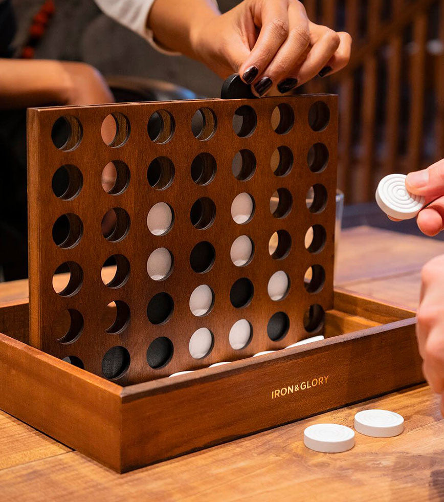 L'avant gardiste Fun & Jeux puissance 4 en bois déco salon