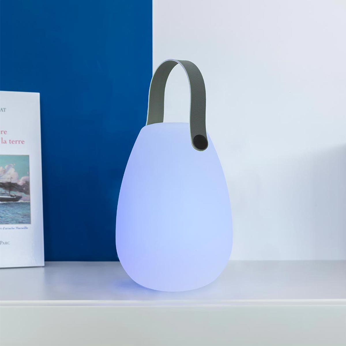 Red Deco Laury lampe nomade LED multicolore dimmable H28cm