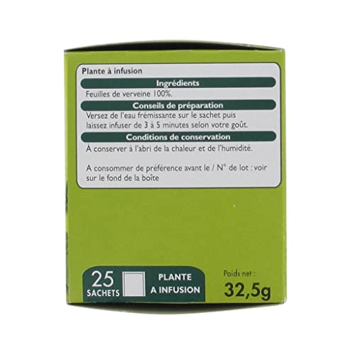 Leader Price Petit-déjeuner Infusion verveine 32g