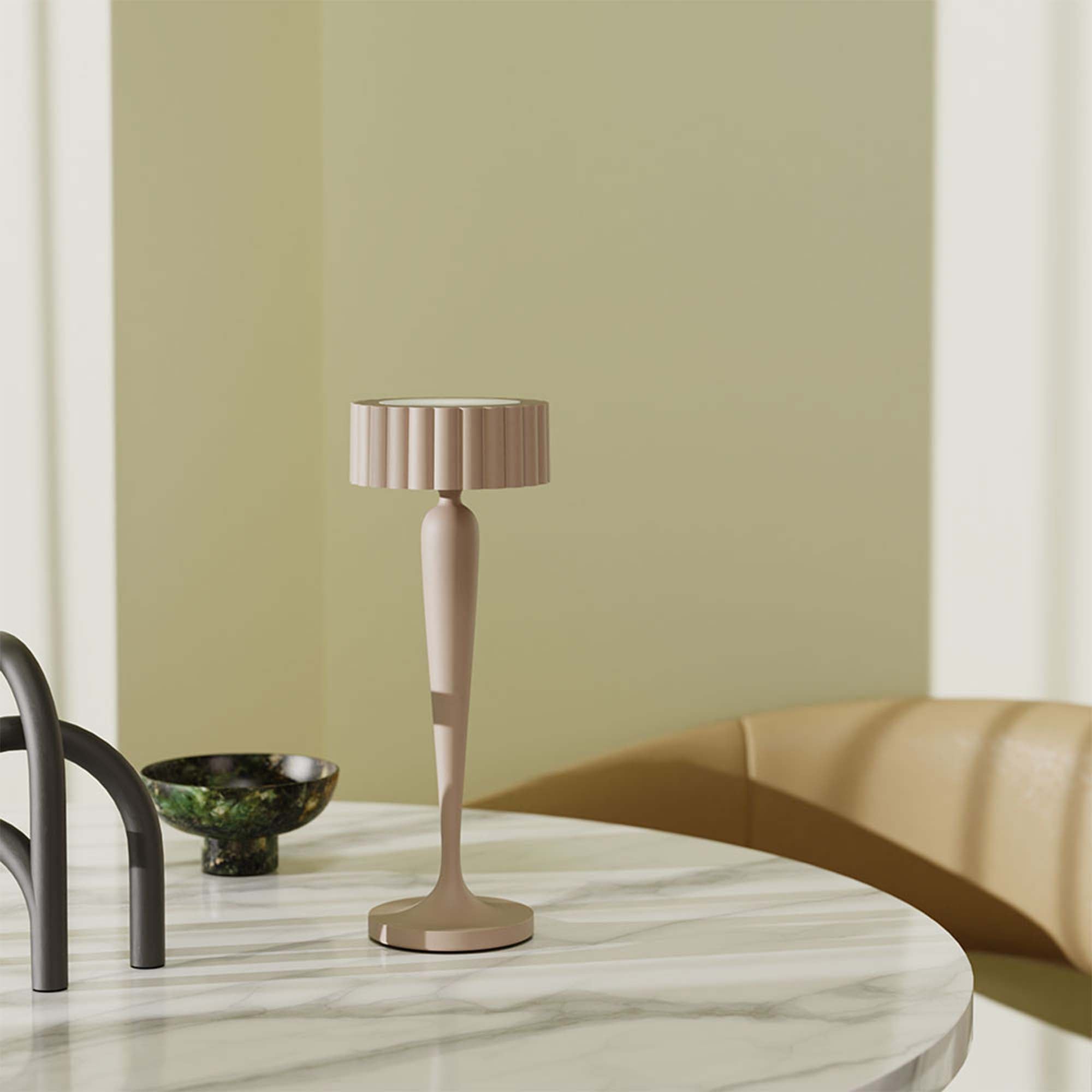 Red Deco Twiggy Sand lampe sans fil beige alu H26 cm tactile