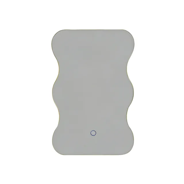 Miroir LED 30 cm lumineux maquillage salle de bain