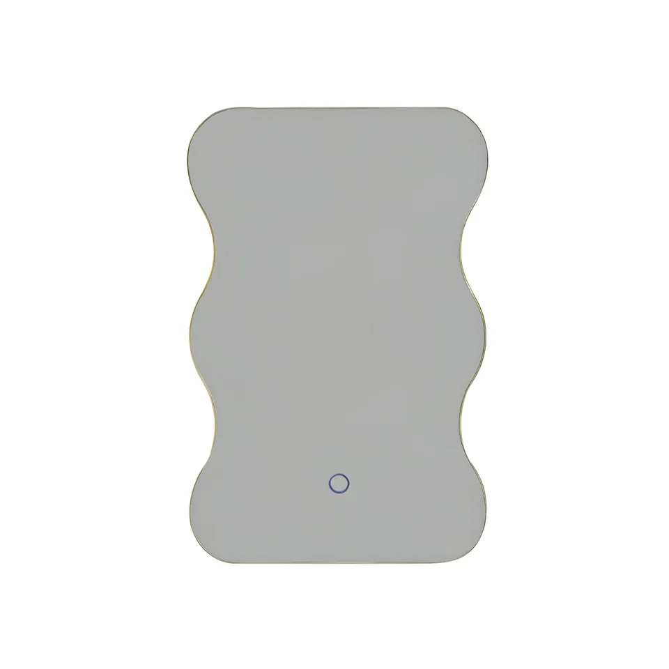 Miroir LED 30 cm lumineux maquillage salle de bain