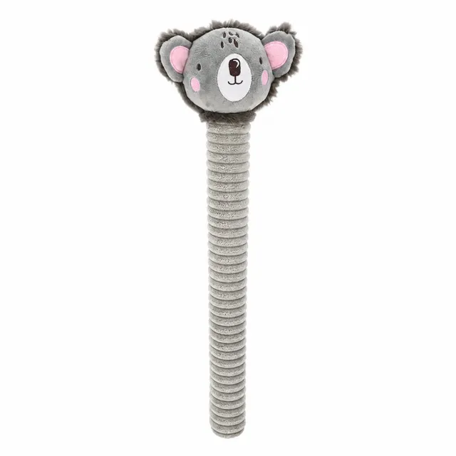 Stokomani Animalerie jouet peluche pour chien gris