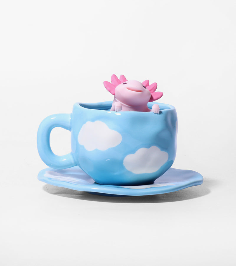 L'avant gardiste axolotl infuseur à thé silicone tasse
