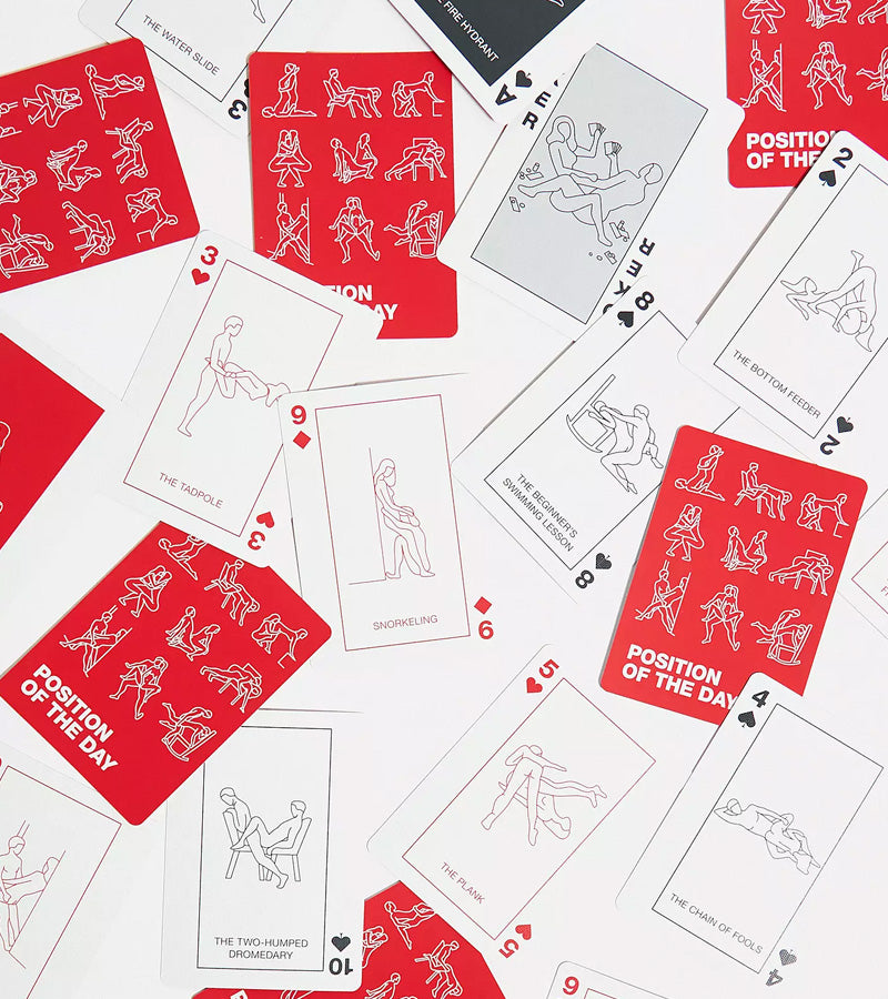 Position of the Day jeu de cartes coquin couple 52 cartes