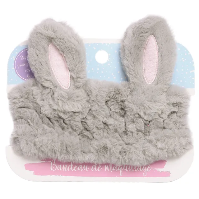 Stokomani Beauté Bandeau soin lapin maquillage