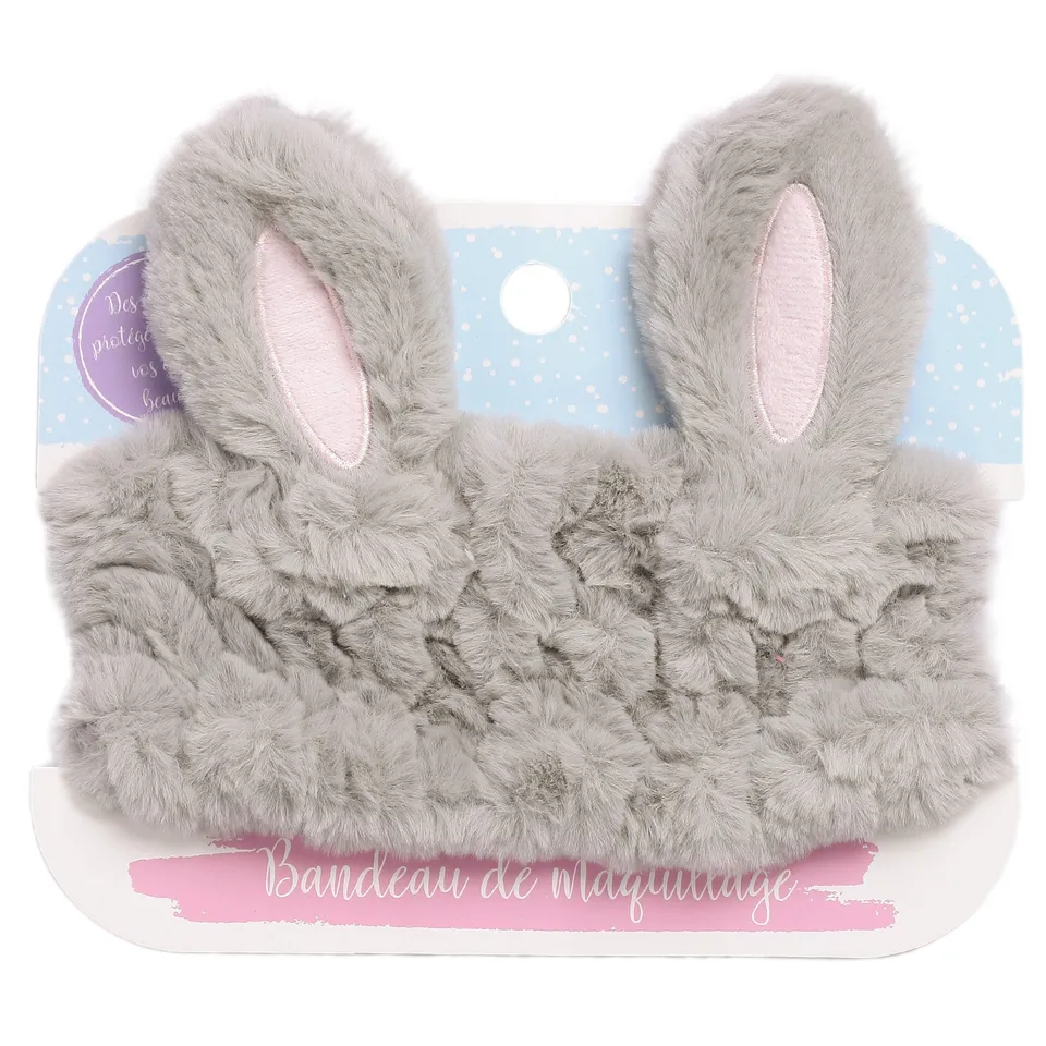 Stokomani Beauté Bandeau soin lapin maquillage