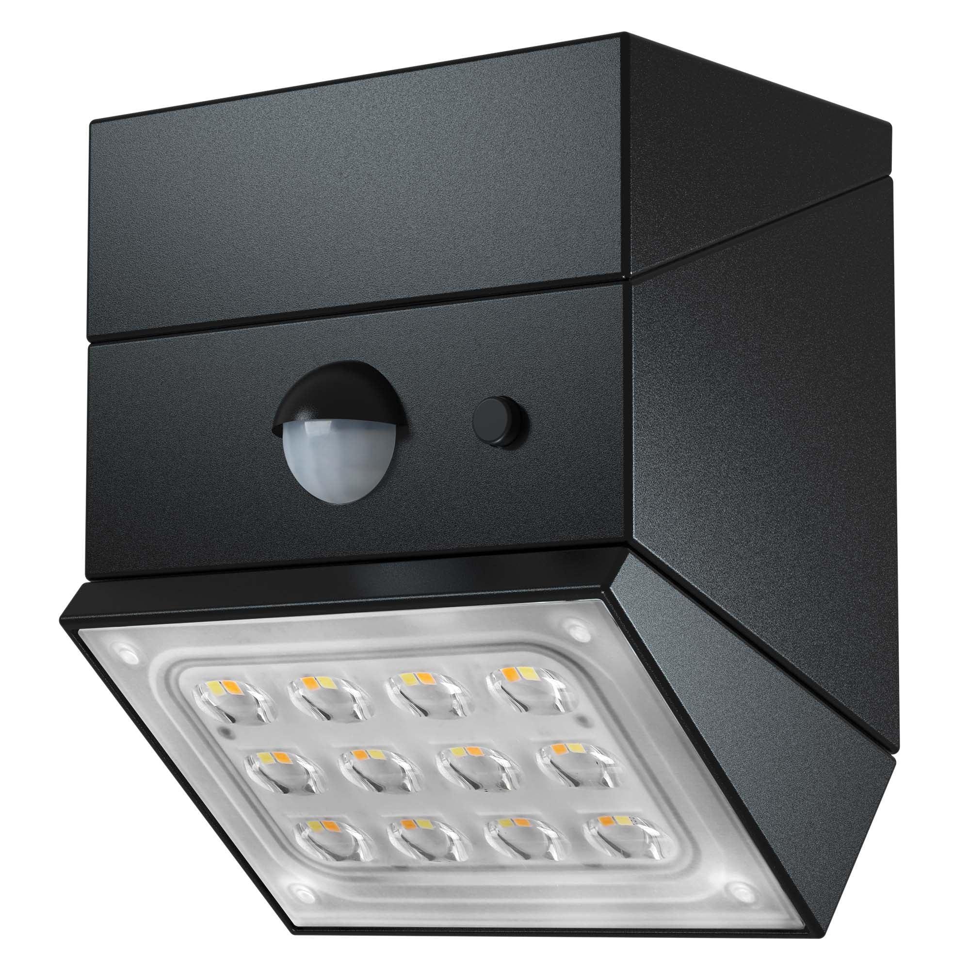 Red Deco LUMICUBE lot 2 appliques solaires LED détecteur H10cm