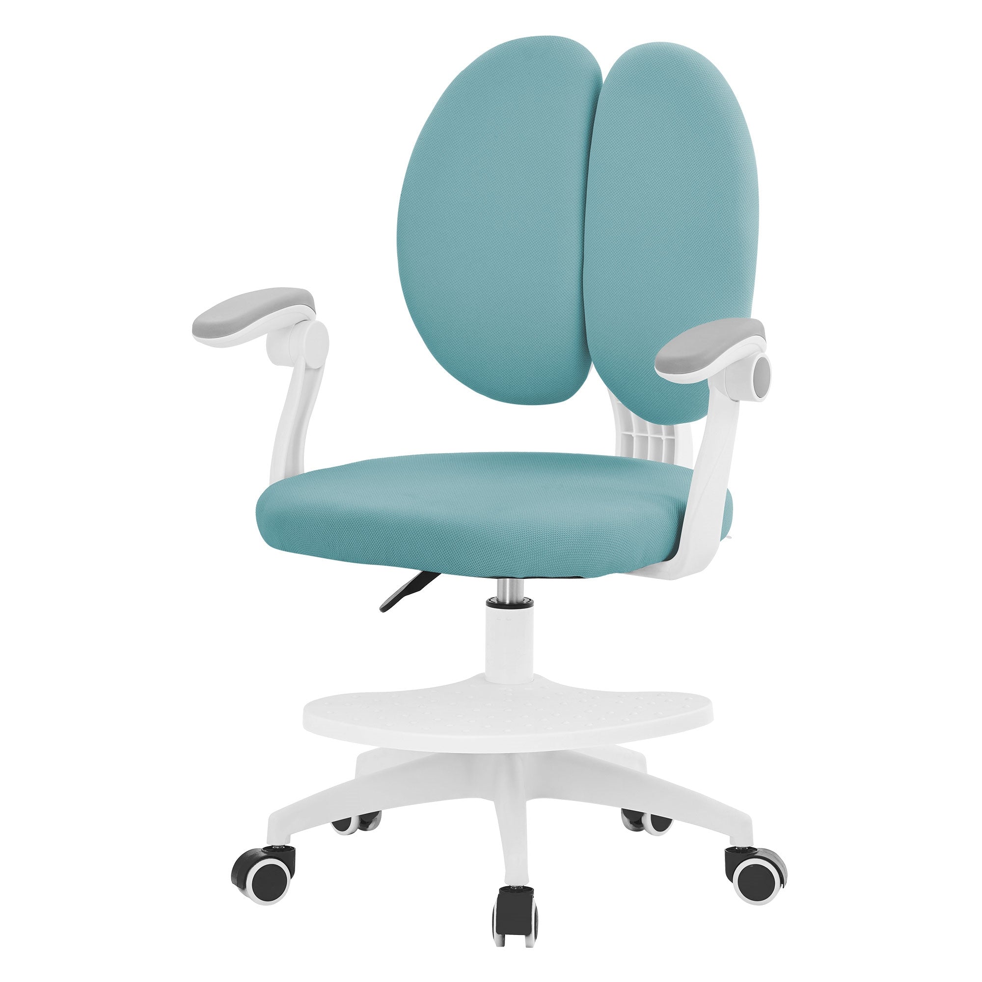 ECD Germany Kinder chaise bureau enfant bleue ergonomique 95 cm