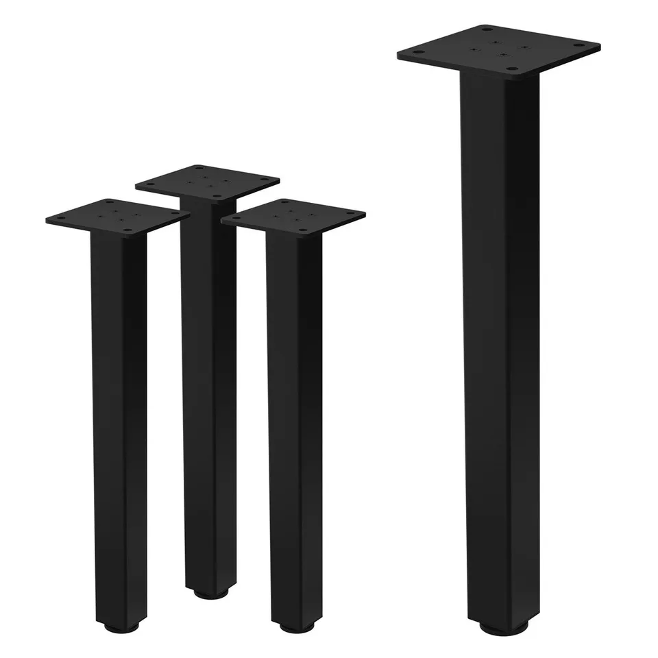 ECD ML-Design Pieds de table I-Design Acier Lot 4 42 cm