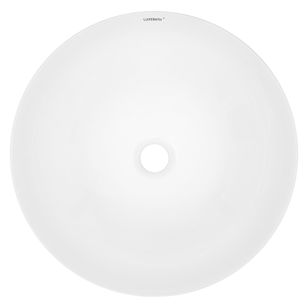 ECD Germany Sanitär Vasque ronde céramique blanc 40 cm