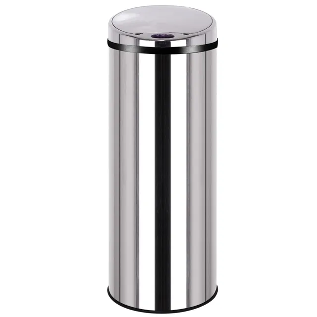 Red Deco Artic poubelle cuisine automatique 50L inox H85 cm