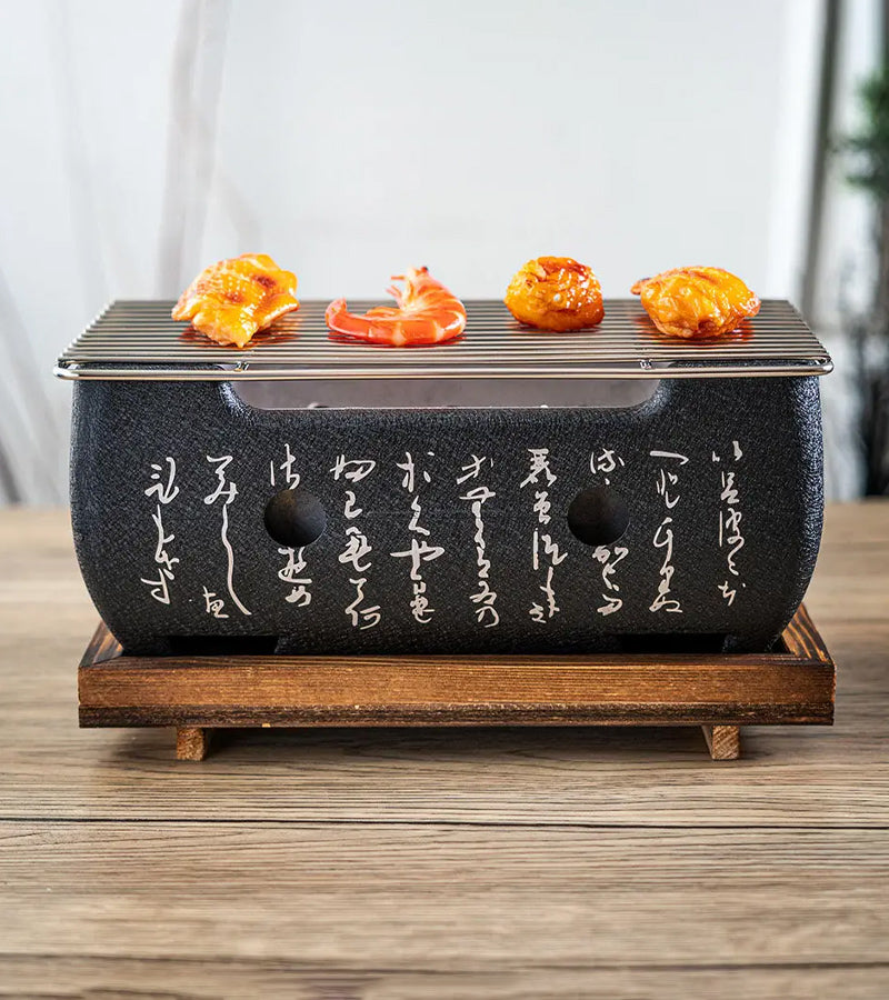 L'avant gardiste barbecue japonais authentique de table portable