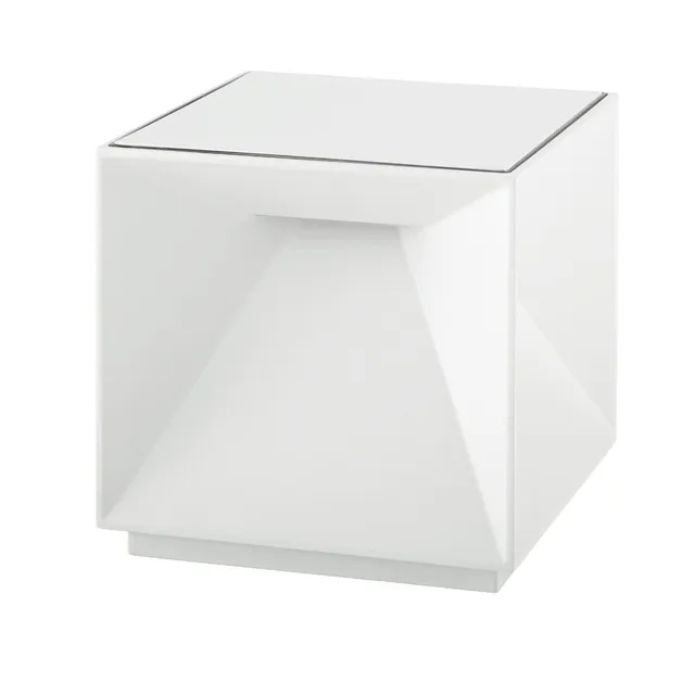 Red Deco Cubox Mini White H8cm lampe sans fil blanc chaud