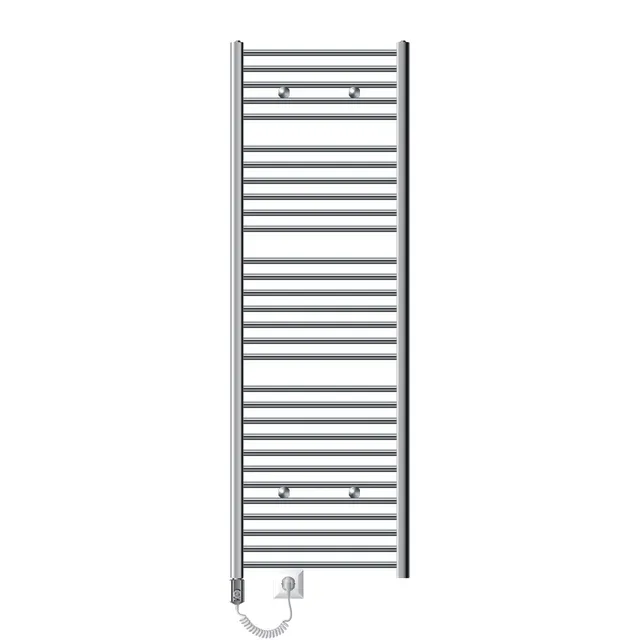 ECD Heizungen LuxeBath Sèche-Serviettes 900W 600x1800 mm Chromé
