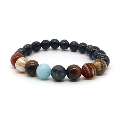 Shop-Story Lifestyle Bracelet Système Solaire 11 Planètes élastique