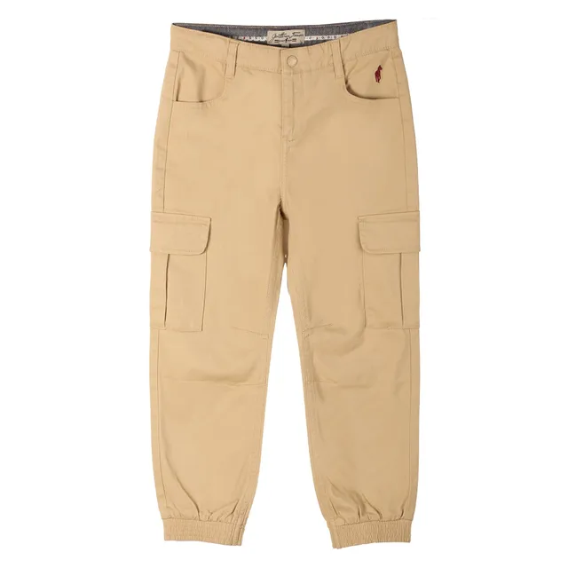 Stokomani Mode pantalon cargo beige enfant
