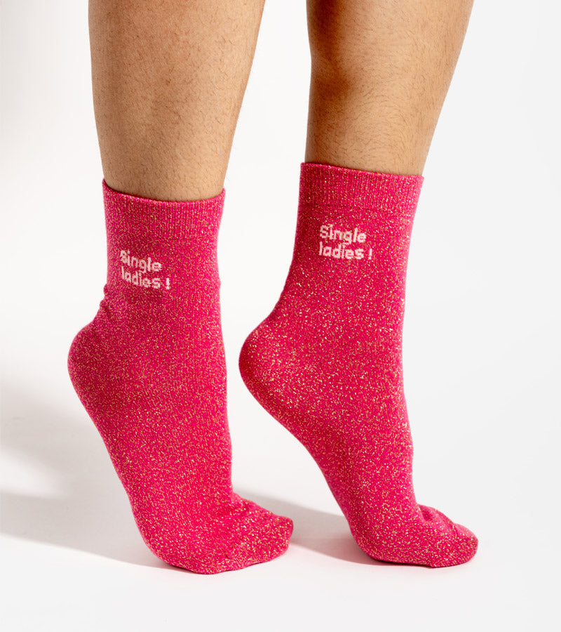 L'avant gardiste Single ladies chaussettes femme cocooning